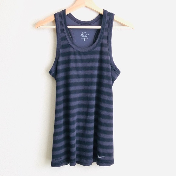 Nike Tops - Nike striped tank top - MEDIUM